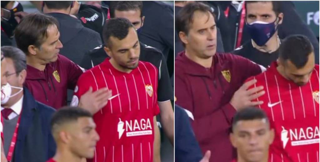 El acto vergonzoso de Lopetegui: le pide a Jordan hacerse el mareado