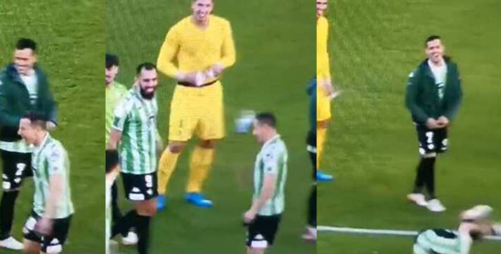 Andrés Guardado involucrado en otra penosa escena del Betis-Sevilla