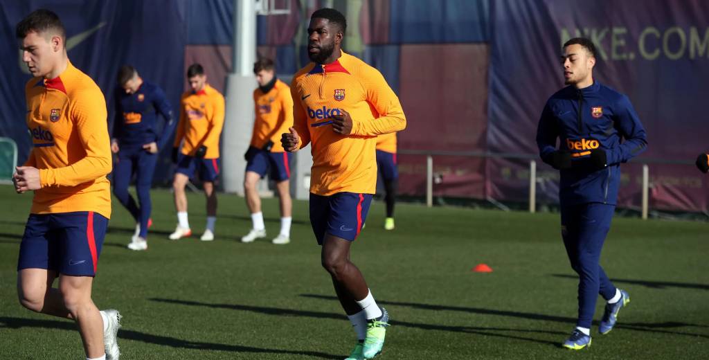 Tiene un pie afuera del Barcelona: "La rompió en el entrenamiento"