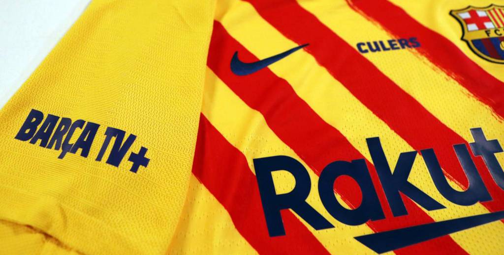 Barcelona lleva vistiendo una camiseta hace tres temporadas