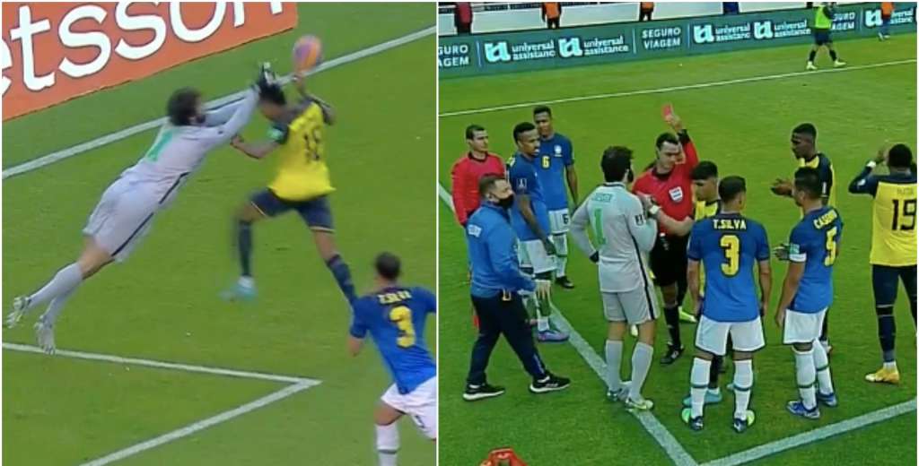 Ecuador arde de bronca: el VAR anula un penal de Alisson al 92'