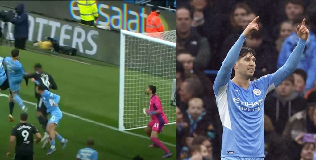 Cabezazo salvador : Stones pone el 2-1 para el City por la FA Cup