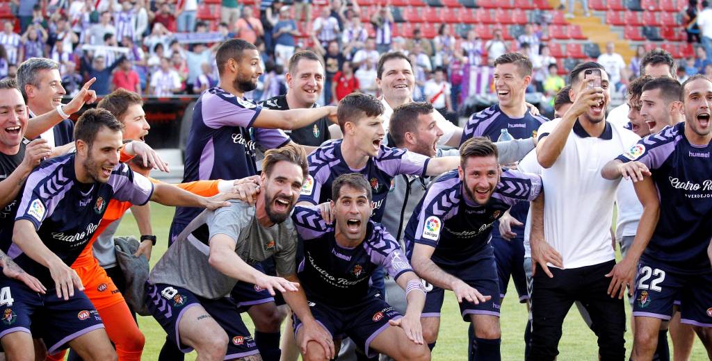 Ronaldo lleva de fiesta a todo el Valladolid como premio por no descender