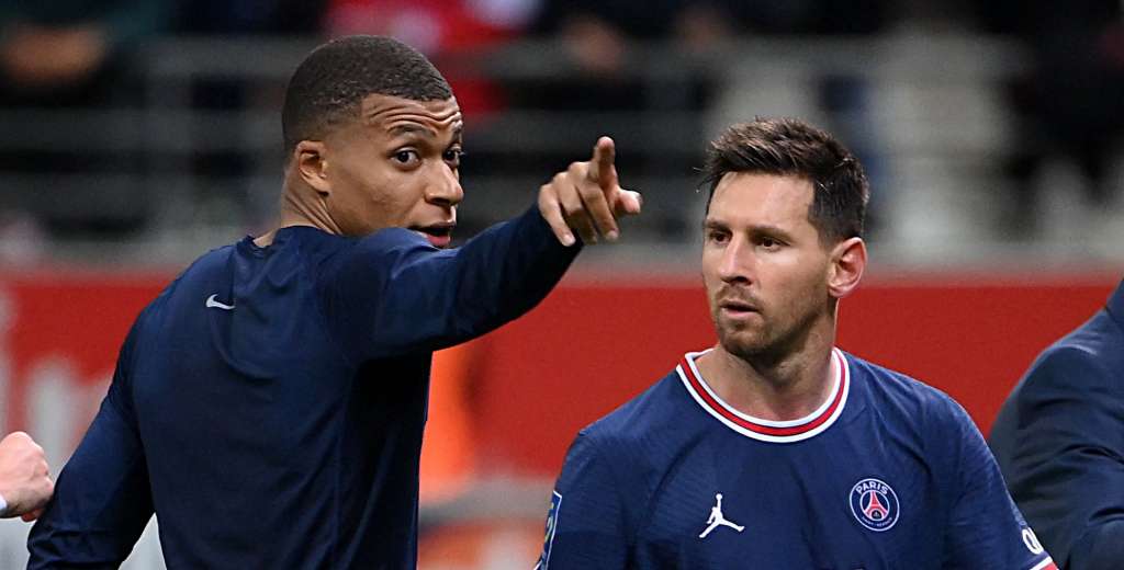 Mbappé le dice a Pochettino dónde debe jugar Messi