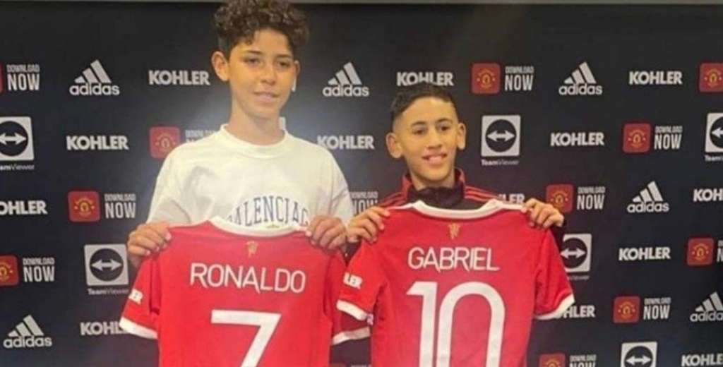 El legado continúa: el hijo de Cristiano usará la ´7´ del Manchester United