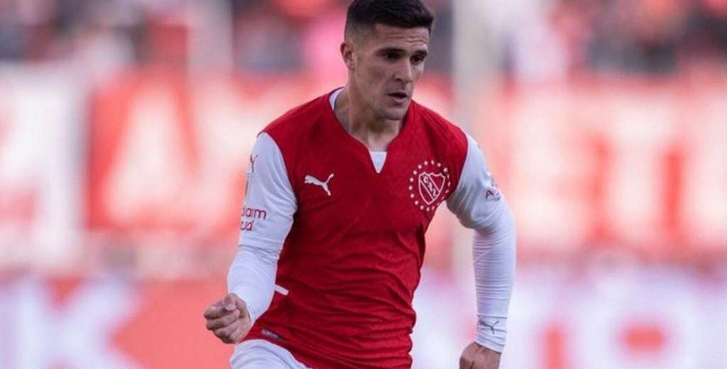 Fabricio Bustos se va de Independiente para jugar en un gigante de Brasil