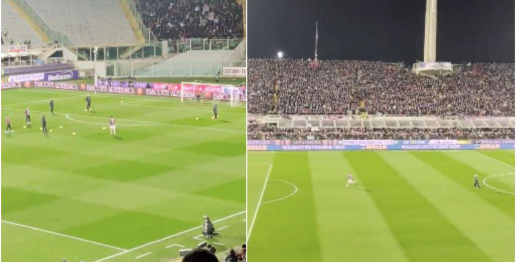 El tremendo encontronazo de Vlahovic y la hinchada de Fiorentina