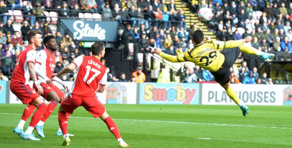 ¡Una locura! El espectacular golazo de 'Cucho' Hernández