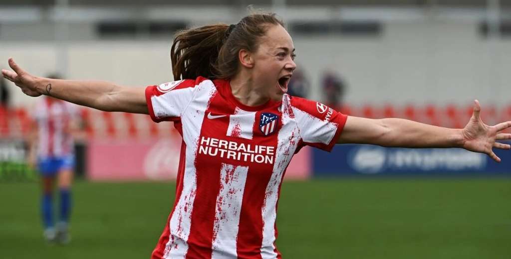 Reviví el golazo de Estefanía Banini en el triunfo del Atlético de Madrid 