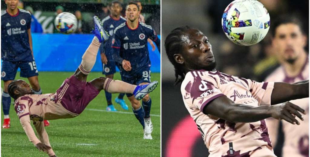 Intratable lo de este colombiano: convirtió dos golazos de chilena en la MLS