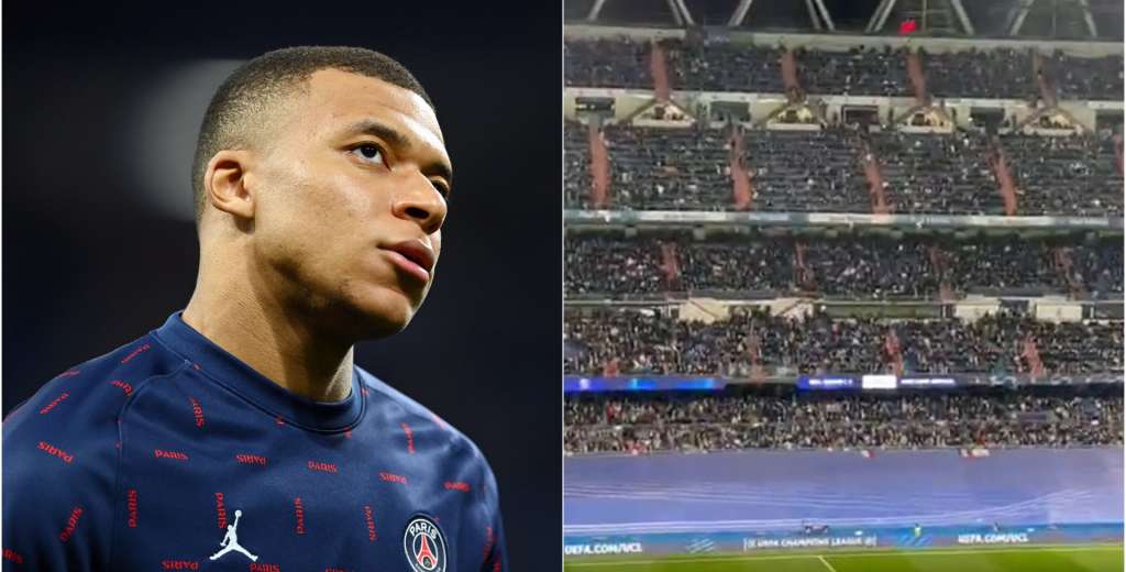 La ovación de los hinchas del Real Madrid a Mbappé en el Bernabeú