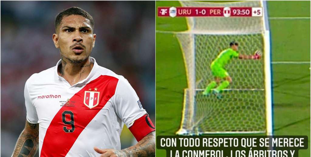 Paolo Guerrero estalló de bronca contra la Conmebol y los árbitros