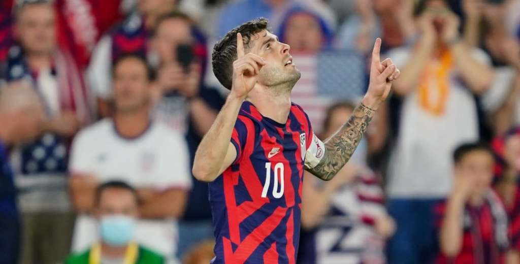 Triplete de Pulisic en la goleada de EEUU: el tercer tanto es majestuoso