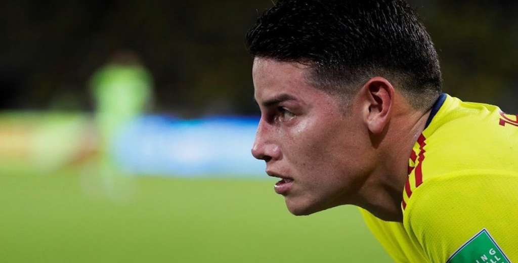 James Rodríguez indignado por quedar afuera del Mundial Qatar 2022