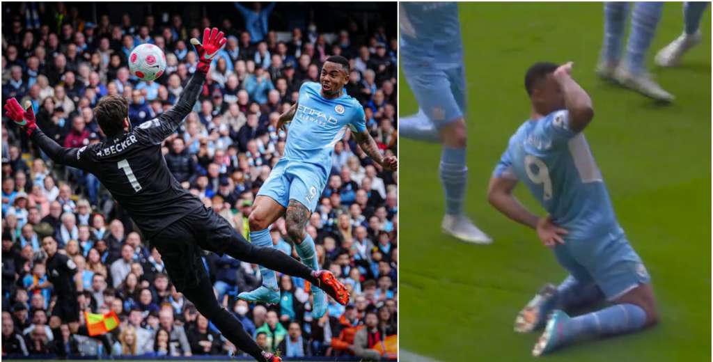 ¡Qué golazo!: sutil definición de Gabriel Jesús para vencer a Alisson