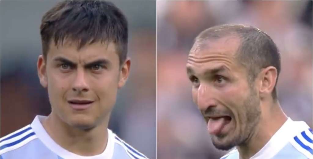 La inexplicable reacción de Paulo Dybala y Giorgio Chiellini contra Bolonia