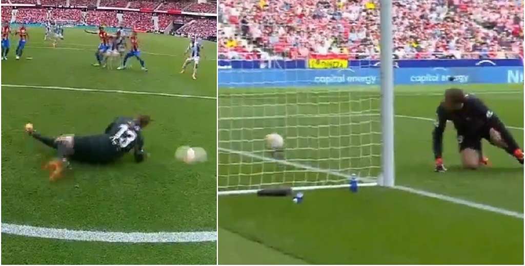 El grosero error de Oblak que le dio el empate al Espanyol