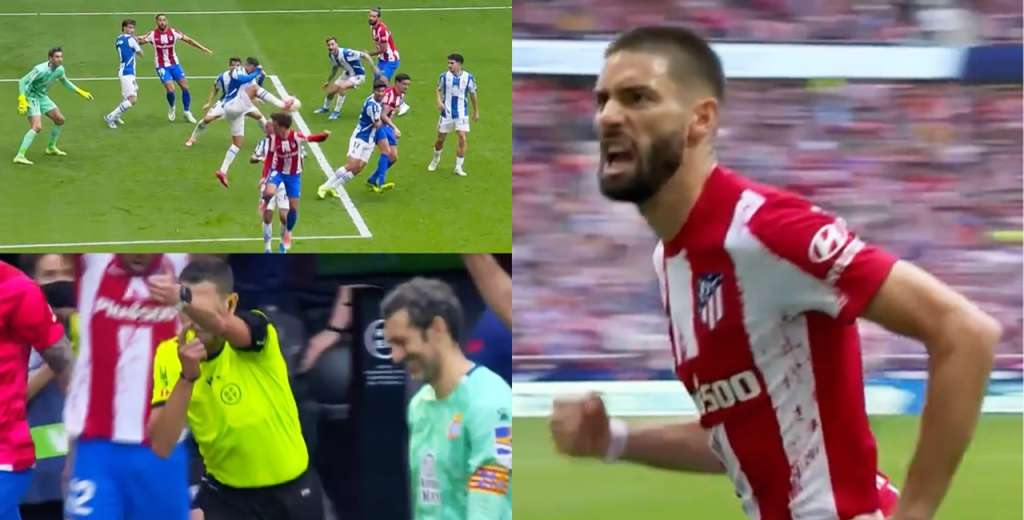 Con un polémico penal, Carrasco le dio el triunfo al Atlético en el minuto 100