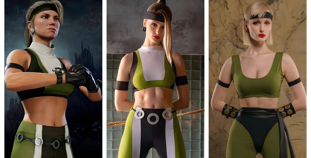 De vuelta a la infancia: Cosplayer rusa revivió a Sonya Blade de Mortal Kombat 