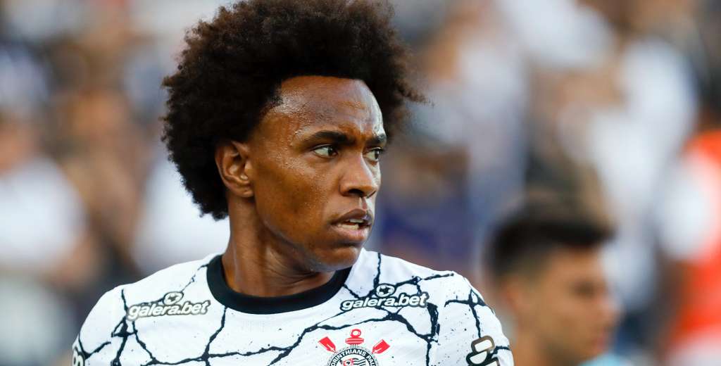 Willian se va del Corinthians: "No aguanta más"