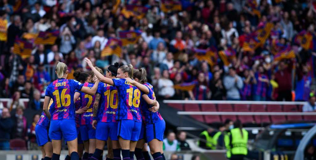 Champions League Femenina: ¡El Barcelona aplastó 5-1 al Wolfsburgo!