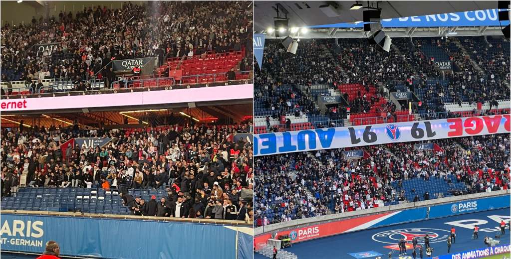 La peor hinchada del mundo: PSG sale campeón y la gente se fue enojada