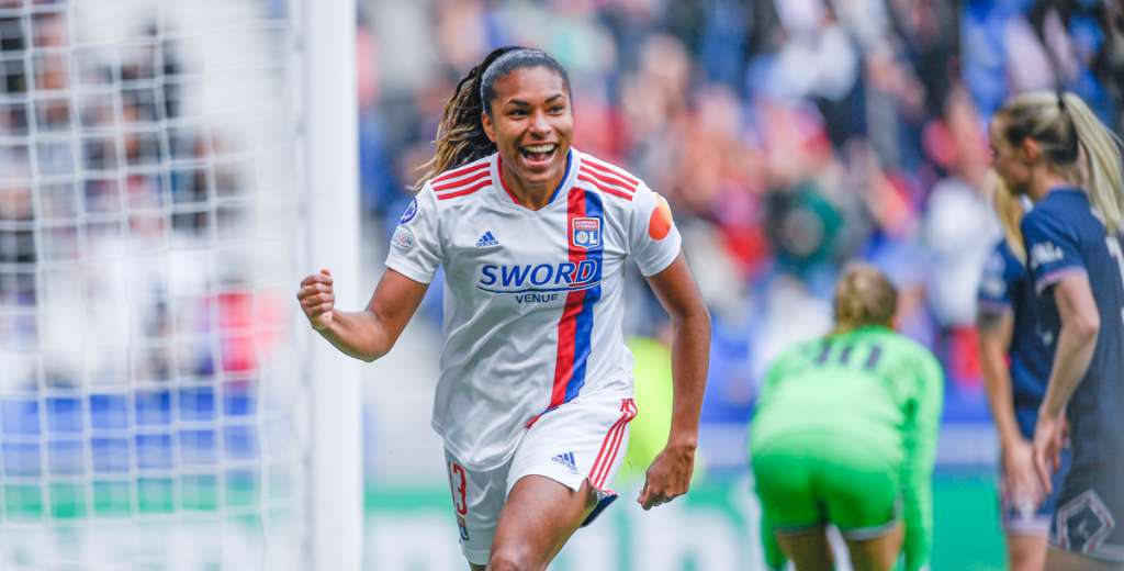 UWCL: El doblete de Catarina Macario en el triunfo del Lyon ante el PSG