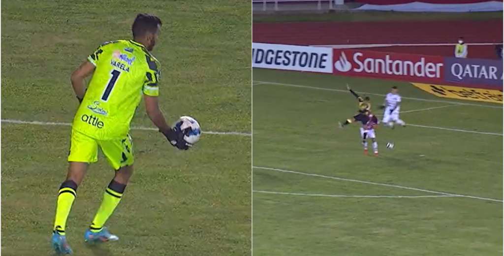 De no creer: el insólito blooper de arco a arco en la Libertadores