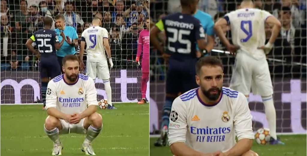 Carvajal es un kamikaze: lo que hizo en el penal de Karim Benzema al City