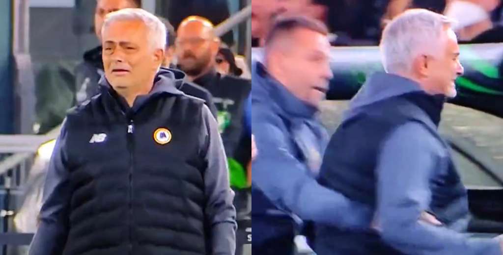 Mourinho llegó a otra final: rompió en llanto y emocionó a todos