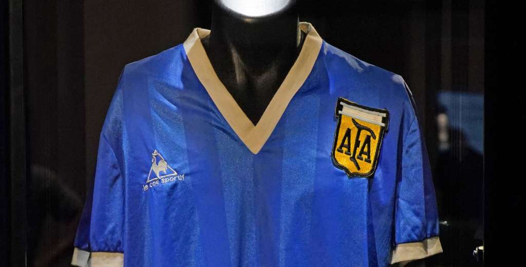 "No usaría esa camiseta de Maradona de 1986 ni para lavar platos"