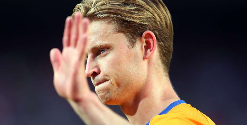 GOING SOMEWHERE? De Jong with a shocking bit of news for Barça