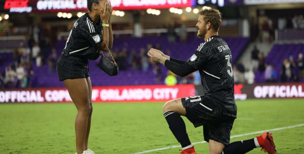 Furor en la MLS: le pidió casamiento a su novia luego de un partido definitorio