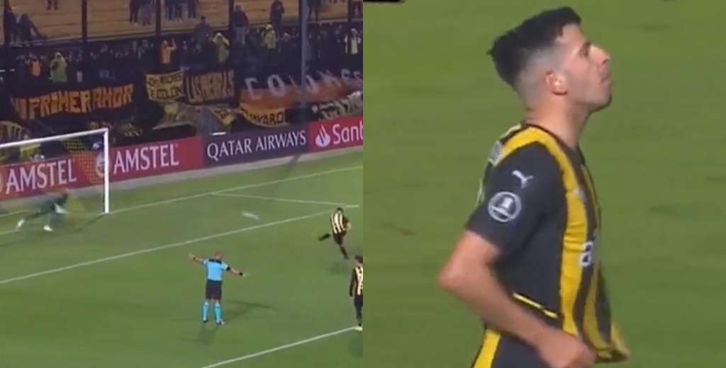 Peñarol quedó eliminado de la Copa: tuvo un penal y lo tiró a las nubes