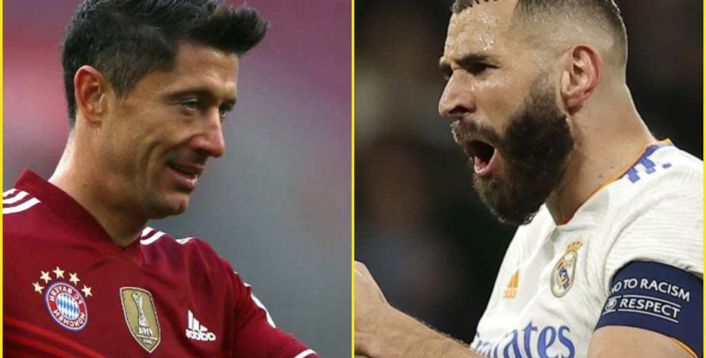 Análisis: Lewandowski vs Benzema, quién es el mejor 