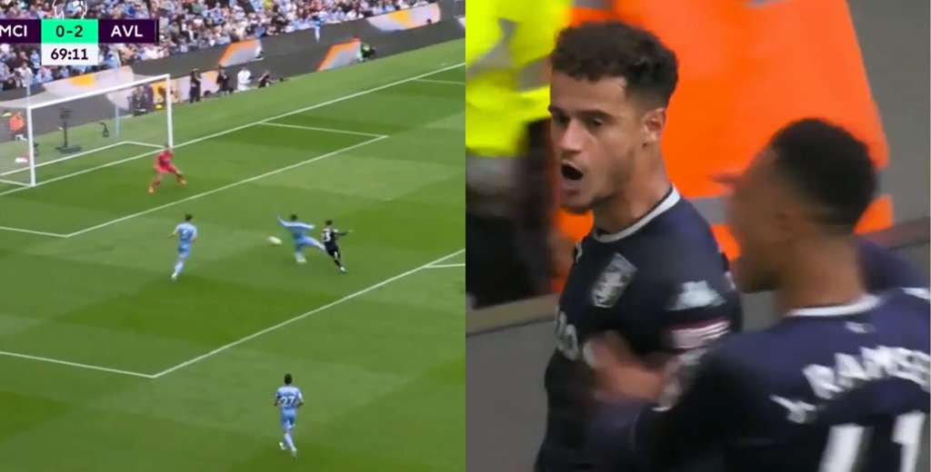 Tenía que ser él: Coutinho metió el 2-0 contra el Manchester City