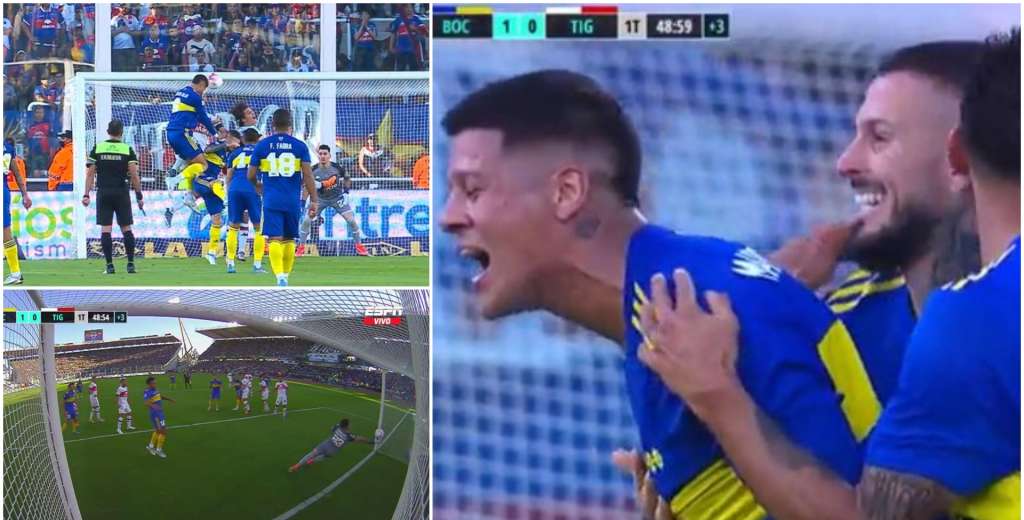  Gran cabezazo de Marcos Rojo para darle un nuevo título a Boca