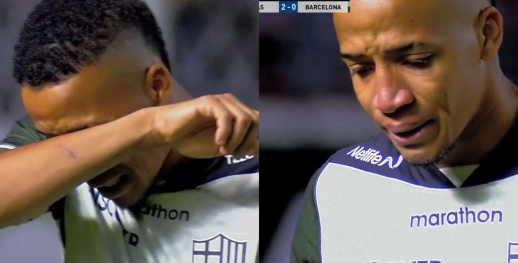 Byron Castillo no aguantó más: pidió el cambio y se fue llorando