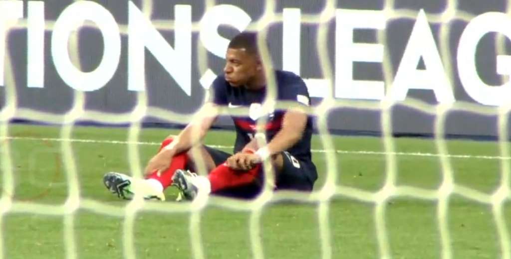 Tiembla el PSG: Mbappé se lesionó con Francia