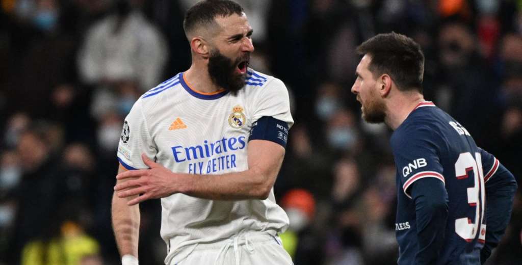 Benzema rompió el silencio y respondió a los halagos de Messi