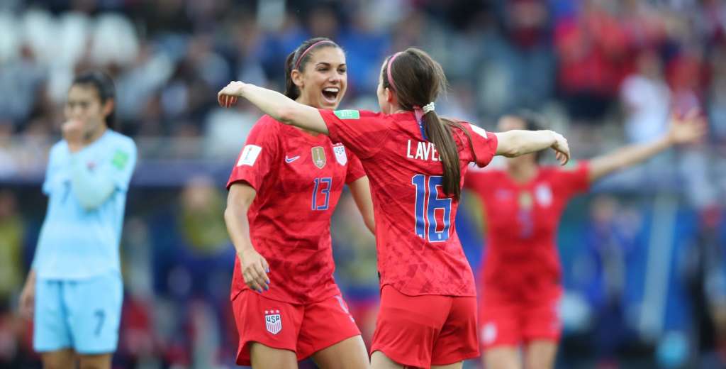 Estados Unidos goleó 13-0 en el Mundial Femenino