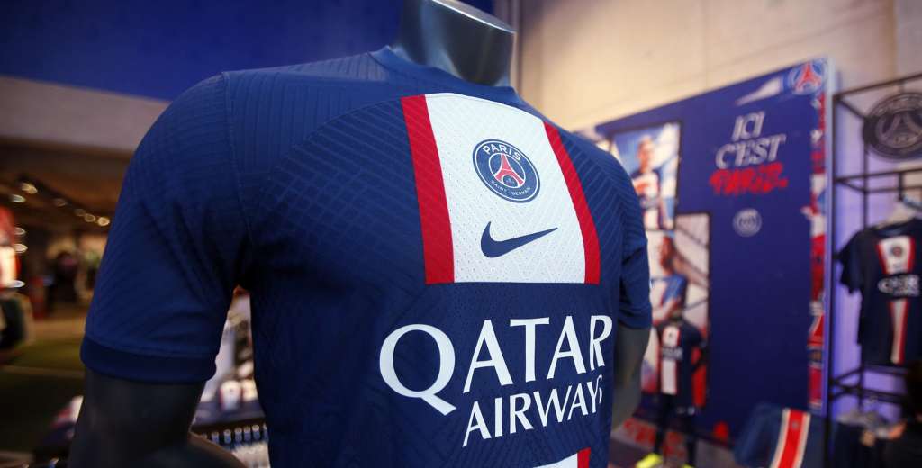 Nike lanzó la nueva camiseta del PSG con un cambio histórico