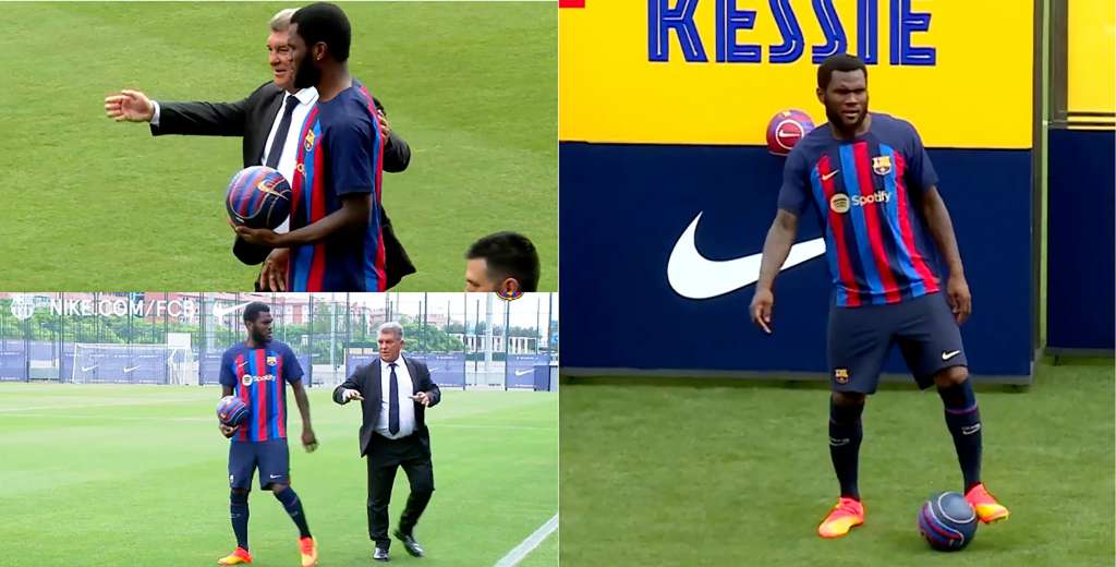 Laporta le dijo que haga jueguitos y a Kessié no le gustó nada