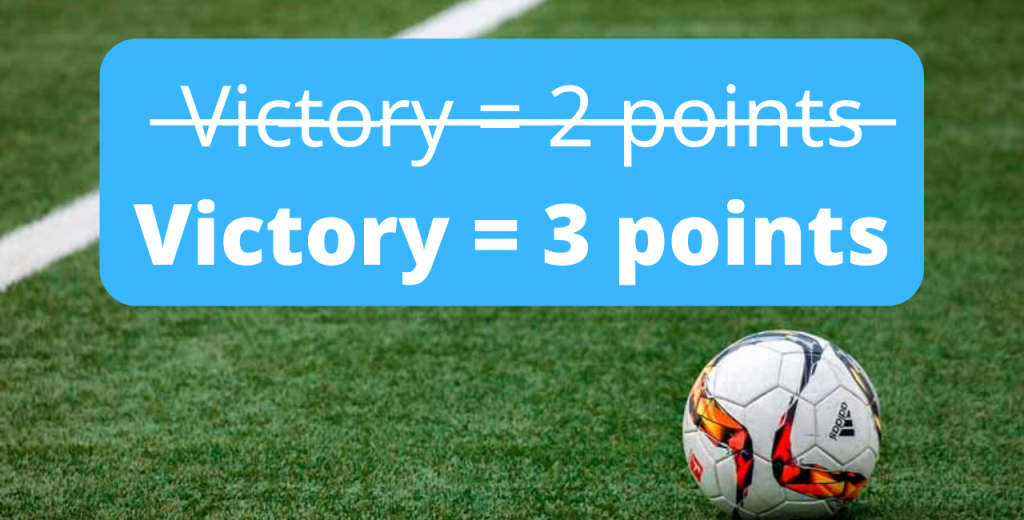 Rules that changed the history of football: One victory = 3 points