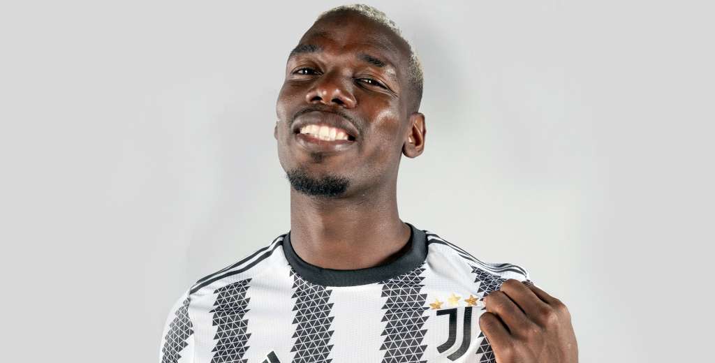 Pogba volvió a la Juventus y le dieron este histórico número