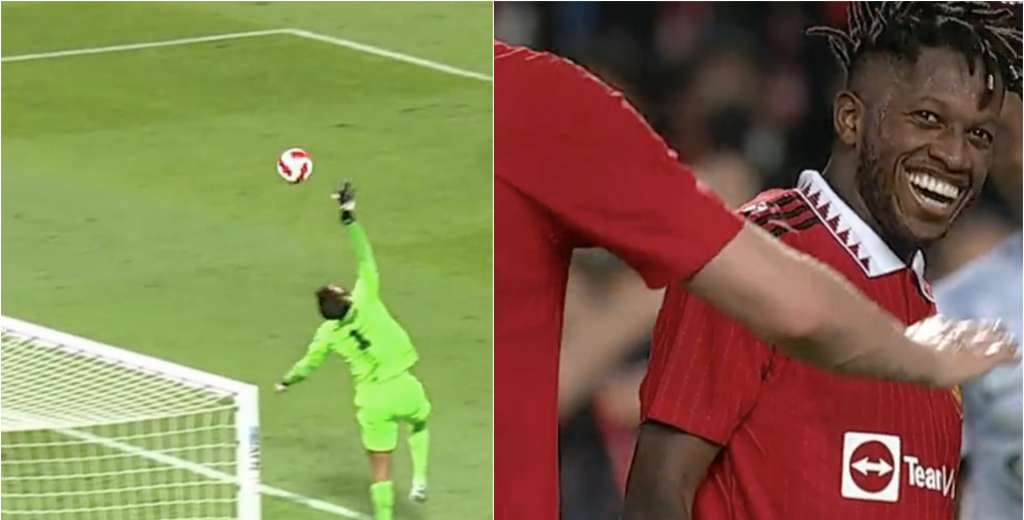 Fred lo humilló a Alisson: el tremendo golazo de vaselina que le clavó