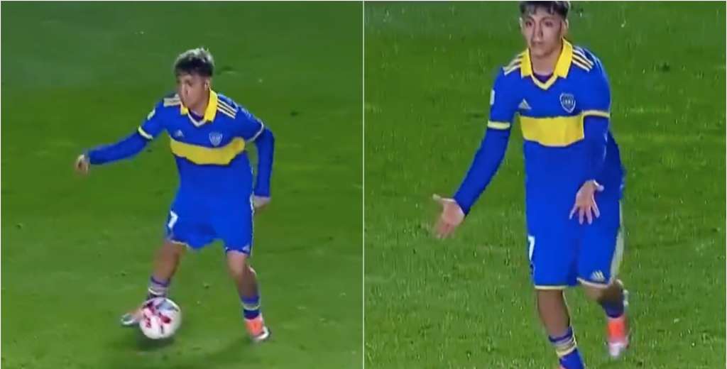 La imagen demoledora en Boca Juniors: Zeballos y su gesto en pleno partido