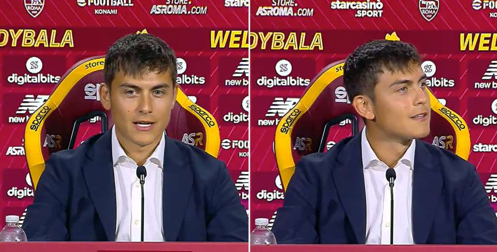 "Things changed": Dybala fires shots at Juve and Inter at Roma presentation