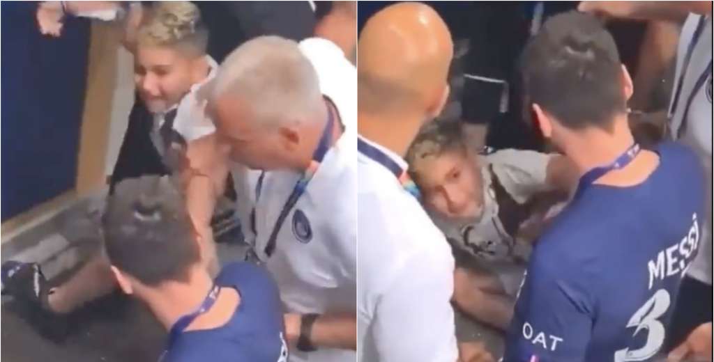 La seguridad se llevaba un niño hasta que Messi lo vio: fenómeno absoluto