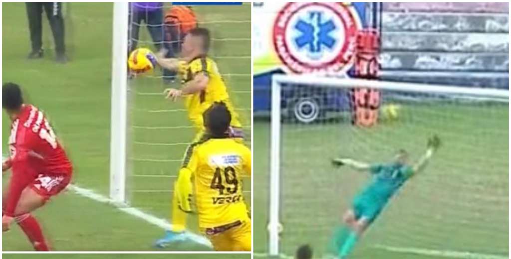 Atajó a lo ´Luis Suárez´, cobraron penal y el desenlace fue de película